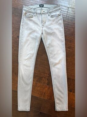HUDSON Krista Super Skinny Grey Jeans